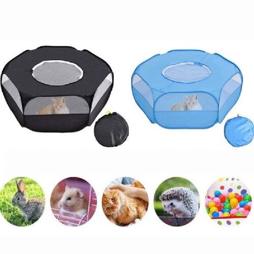 Portable Small Pet Cage Transparent Hedgehog Cage Tent Pet
