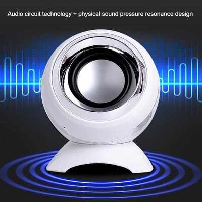 Wired Mini Computer Speakers Bass Horns for Laptop Desktop P