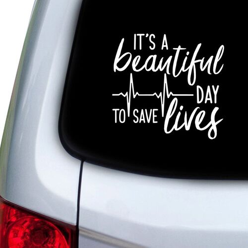 It's A Beautiful Day To Save Lives Greys Anatomy Laptop