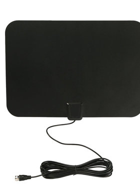 Digtal Indoor Amplified HDTV Antenna with Detachable Amplifi