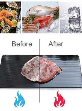Fast Defrosting Tray Thaw Food Meat thawing Fruit Sea Fish Q