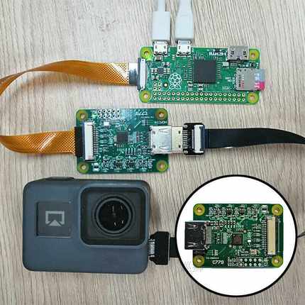 For Raspberry Pi HDMI to CSI-2 Bridge Input Board 70501 HDMI