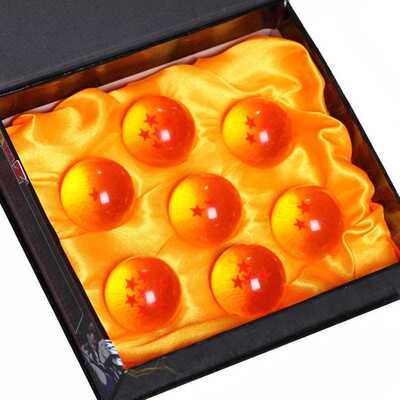 7pcs/set 3.5cm Dragon Ball Z 7 Stars Crystal Balls Dragonbal