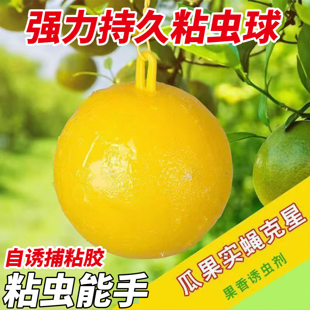 果树菜园引诱实蝇马蜂诱捕粘虫球