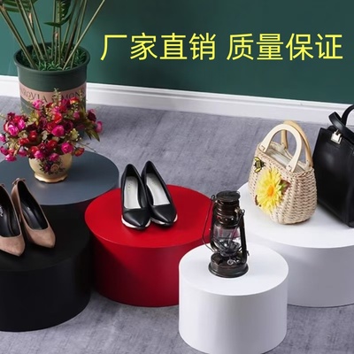 幼儿园小舞台圆形直播站台圆台拍照摄影台子模特地台展示台展示架