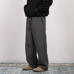 PROCANO25AW 直筒复合混纺西裤抗皱舒适廓形日常通勤休闲基础长裤