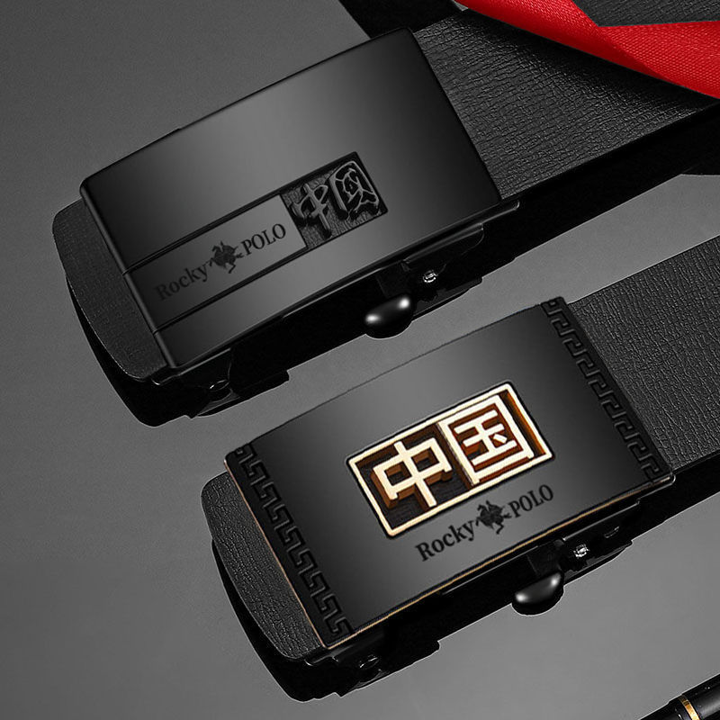 男士皮带新款自动扣腰带时尚