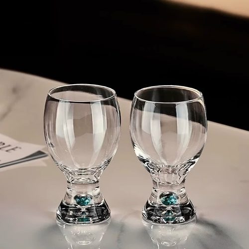 拍一发二高端新款绿松石啤酒杯家用创意啤酒大容量扎啤杯JJJJ