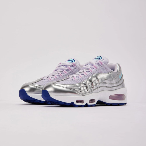 Nike Air Max 95 Big Bubble 银色时尚透气气垫运动鞋 IV5831-001