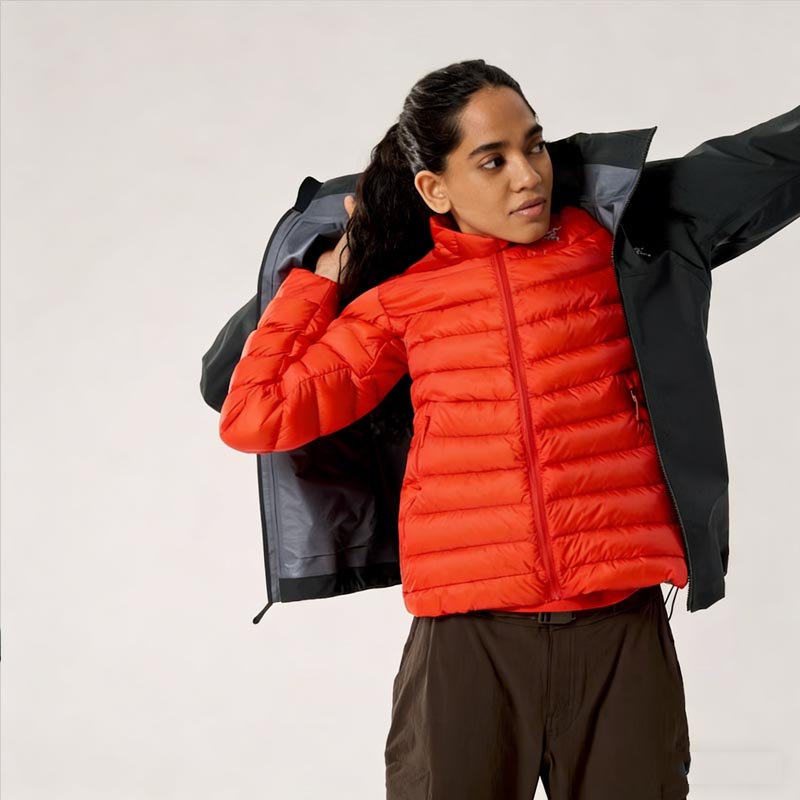 始祖鸟保暖850蓬松度羽绒服