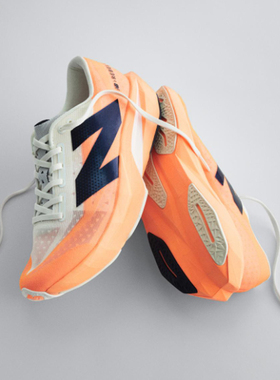 New Balance Purecell V4 MFCXCO4 橙黑 防滑耐磨 低帮 跑步鞋