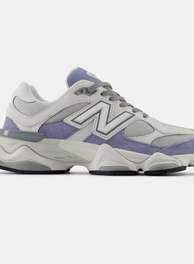 New Balance  NB 9060 白紫色 防滑耐磨 低帮 跑步鞋 U9060JBA