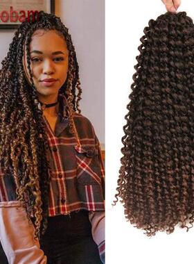 Passion Twist Crochet Braids Spring Twist Hair Extension接发