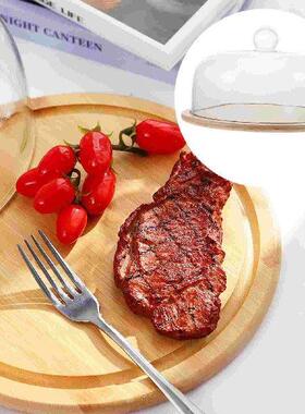 Cake Display Tray Cover Kit Glass with Show Rack Food Plate