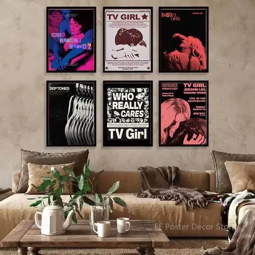 TV Girl Poster Aesthetic Prints Picture Lovers Rock Posters