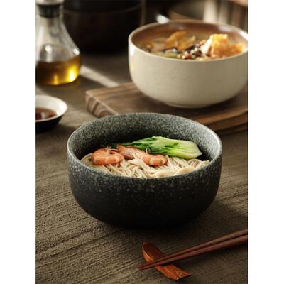 Tableware Ceramic-Bowls Porcelain Ramen Soup Wind-Bowl-Inch