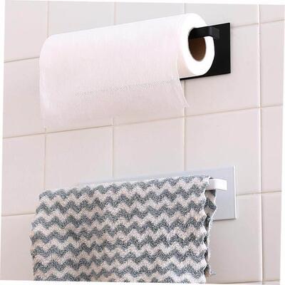 Paper Towel holder non-perforating kitchen paper hanger roll