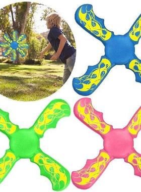 3 Bladed Boomerang Interactive Flying Discs Funny Boomerang