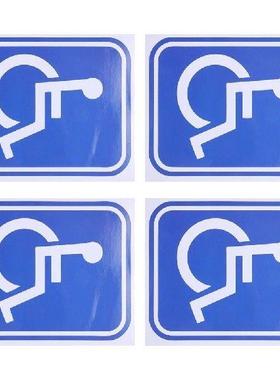 Disability Stickers Disabled Wheelchair Sign for Car Window