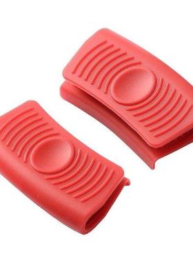 2pcs Pan Handle Grip Heat Resistant Anti Scalding Pot