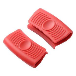2pcs Pan Handle Grip Heat Resistant Anti Scalding Pot
