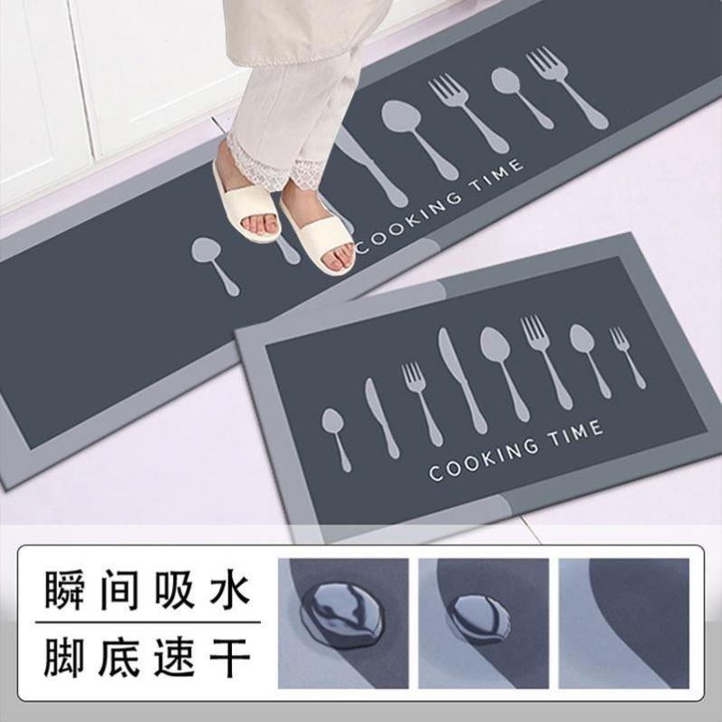 Long Kitchen Mat Bath Carpet Floor Mat Doormat Absorbent Rug