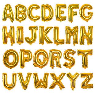 Balloons inch Birthday Foil Letter Alphabet