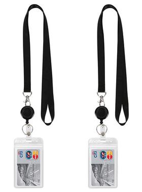 Name Card Holder keychain Nurse Accessories Badges Set Lanya