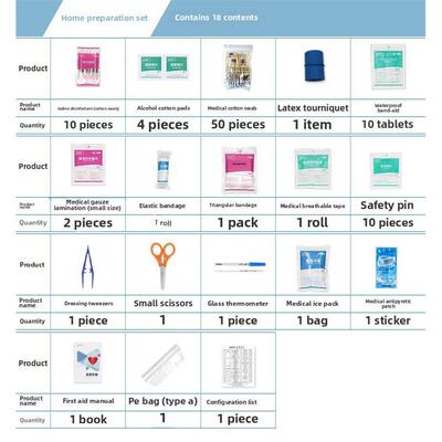 king size medical box aluminum alloy case first-aid kit m