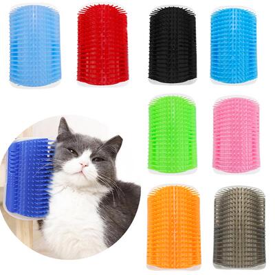 Explosive Pet Corner Hair Rubbing Device Massage Cat Brush S