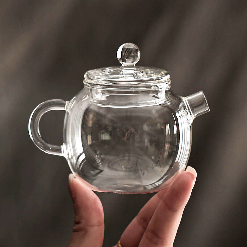 围炉冰茶工具玻璃泡茶壶精致小茶壶单壶一人用单人功夫茶具套装