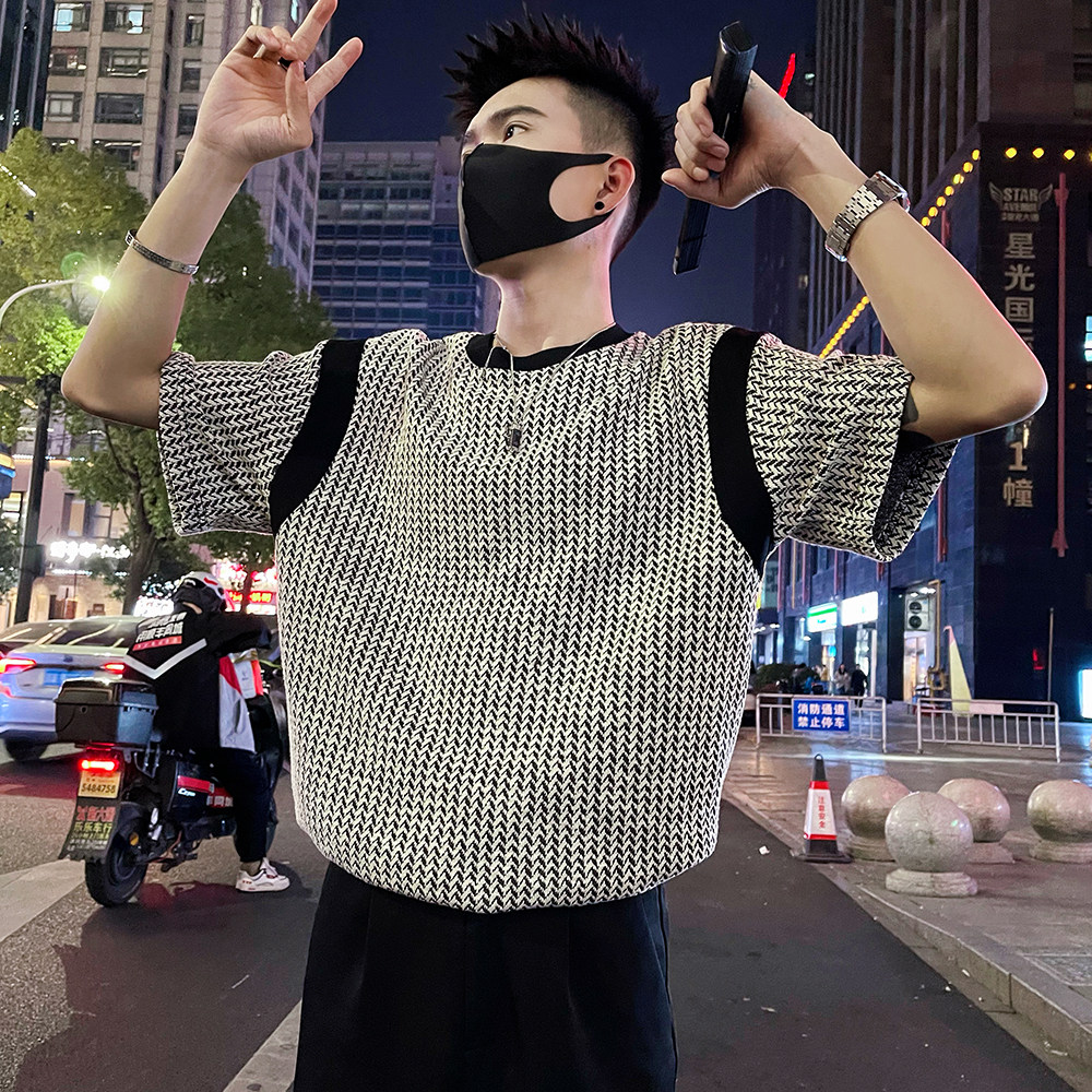 T232/P58控78短袖T恤男夏季新款圆领半袖上衣潮流百搭休闲灰1,男装T恤,电商A366