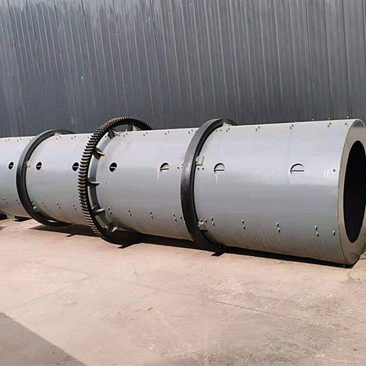 转鼓造粒机 猪粪腐殖酸颗粒成型设备 复合肥料生产线