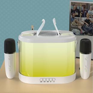 闻歌户外便携式蓝牙音箱话筒K歌一体的音响儿童家用唱歌神器