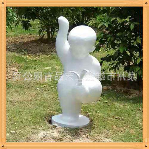 美陈装饰树脂卡通人物雕塑摆件玻璃纤维人偶道具影视人体造型