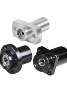 带座轴承双轴承加长引导法兰BGC61 62 66 71 L51至160不锈钢45钢