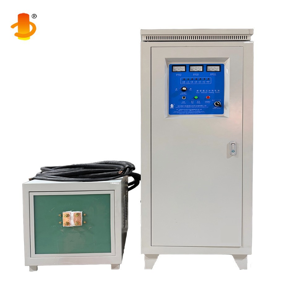 自动化数控智能控制超音频感应加热设备法兰刀具齿条硬轴淬火机