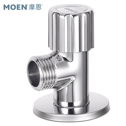摩恩 厨房卫浴配件角阀59铜加厚冷热角阀通用止水阀三角阀 100611