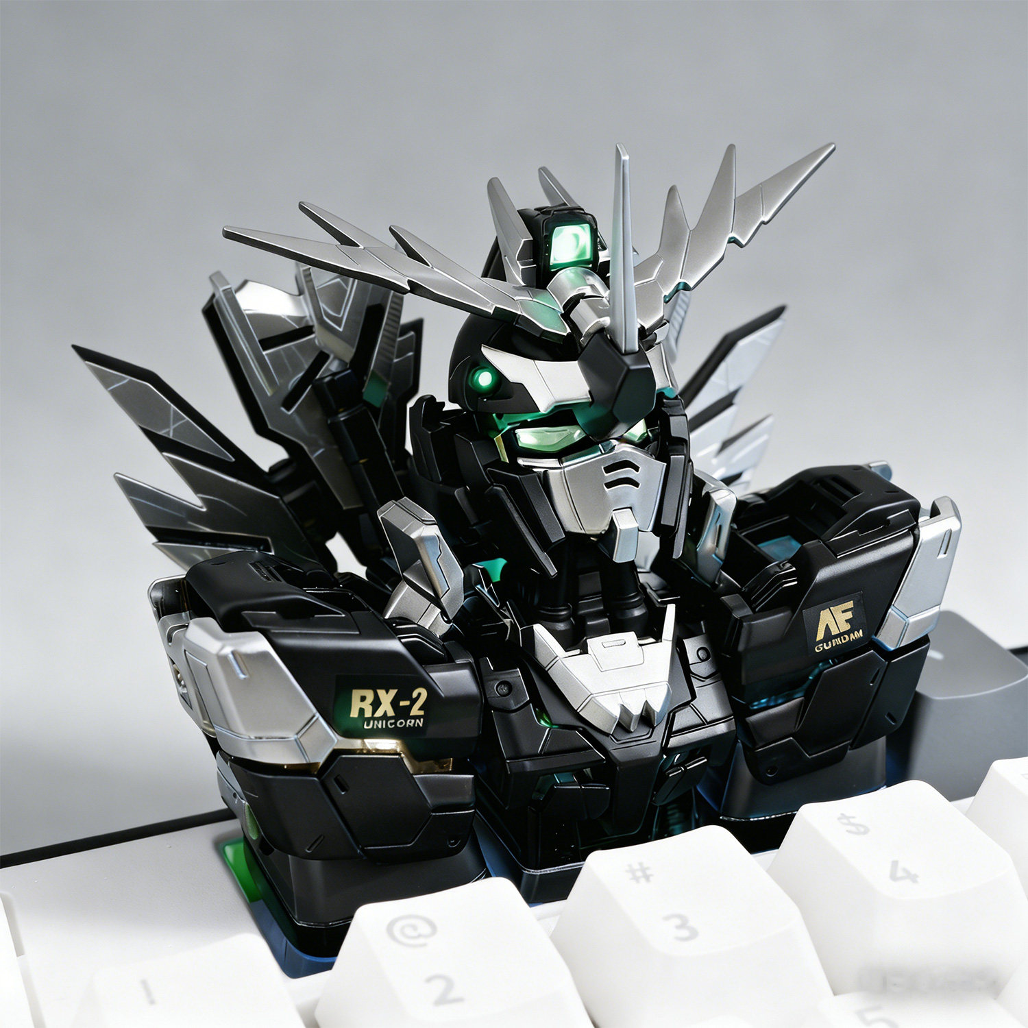 银灰色报丧女妖键帽高达键帽机械键盘个性定制键客制化ttc创意rog