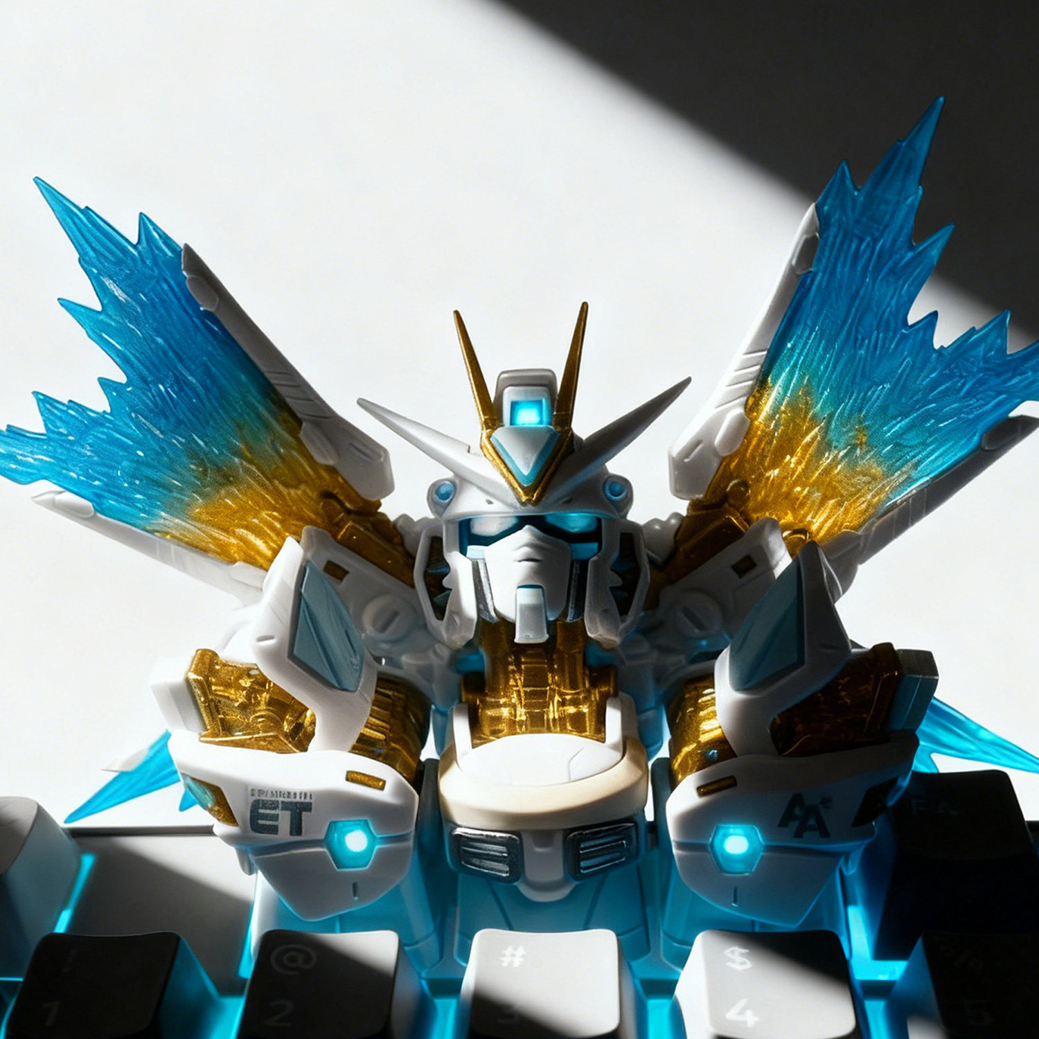 强袭自由蓝键帽高达键帽机械键盘个性定制键Esc客制化ttc创意rog