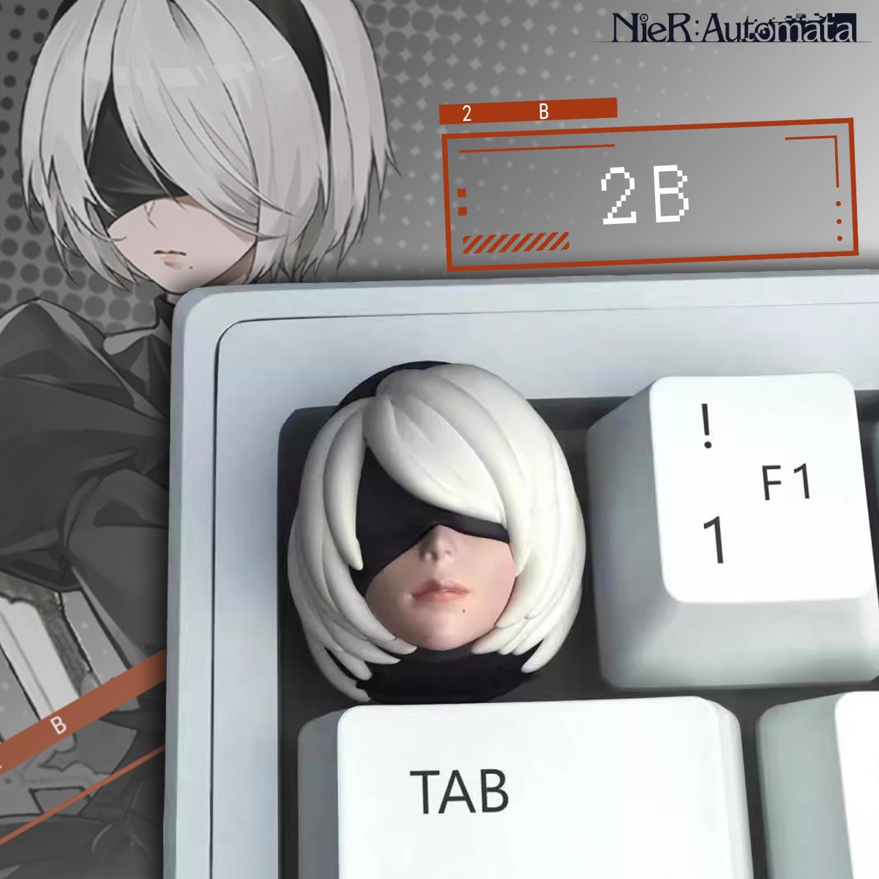 尼尔机械纪元2b键帽盘es