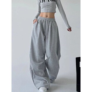 女士运动宽松工装阔裤 Women's sports loose fitting work pants
