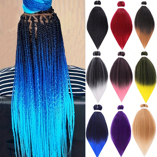 非洲辫低温丝脏辫编发假发丝26Inch Easy Braid Hair黑人编发假发