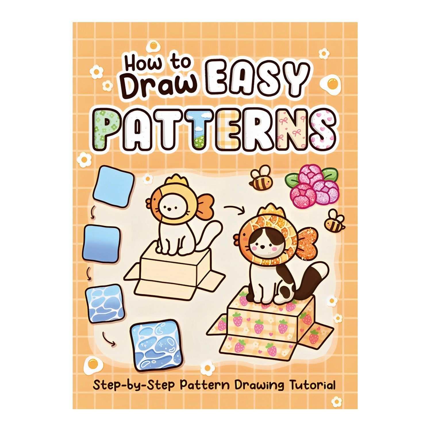 How to draw easy patterns 教你如何简单的学画画趣味涂鸦