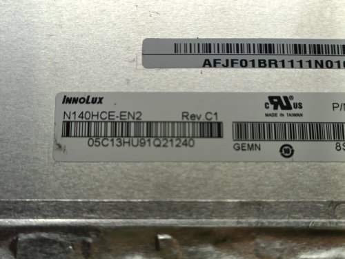 N140HCE-EN2 1920/1080  小口EDP 窄边  高亮度  拆机A屏 100色域
