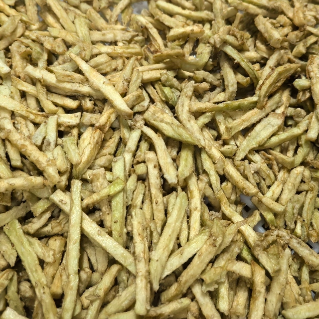 油炸茄条冷冻去皮茄子商用半成品预制菜肉末茄子料理快手家常菜家