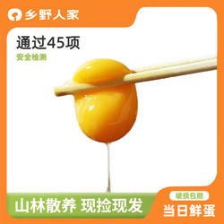 新鲜农家散养土鸡蛋蓟县柴鸡蛋特产走地鸡笨鸡蛋健康营养当日鲜蛋