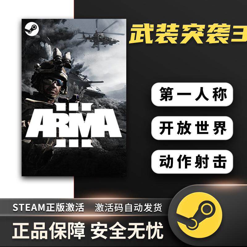 Steam正版游戏 武装突袭3 Arma 3 pc中文正版 国区激活码cdkey