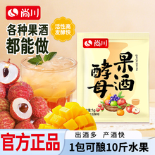 尚川果酒酵母专用酿酒西瓜葡萄荔枝火龙果酒甜酒曲发酵粉水果酒曲