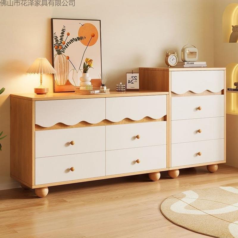 斗柜实木餐边柜抽屉五斗柜卧室床尾置物柜靠墙储物柜客厅简约边柜
